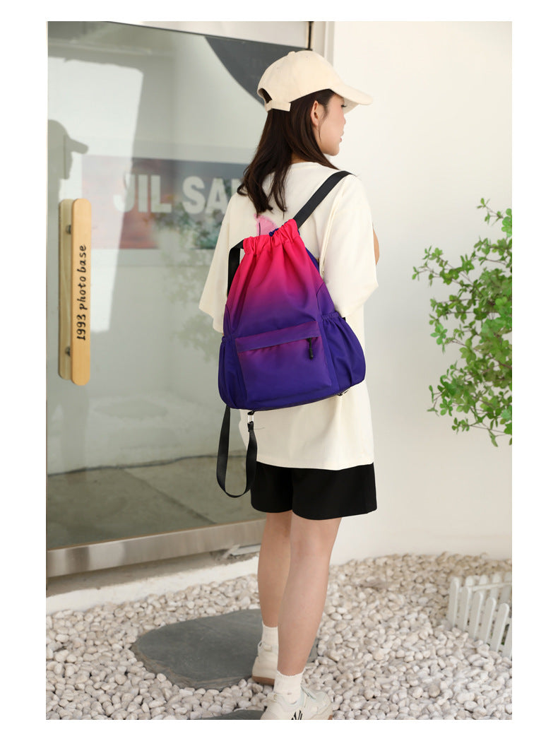 Oxford Cloth Travel Backpack for Men and Women