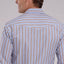 Roper Men's Classic Long Sleeve Western Shirt - Brown/Blue Stripe - Korvel