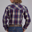 Stylish Blue Plaid Shirt for Boys | Roper - Korvel