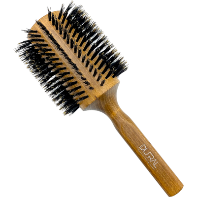 Dural Beech Wood Round-Styler Hair Brush with Boral Bristles