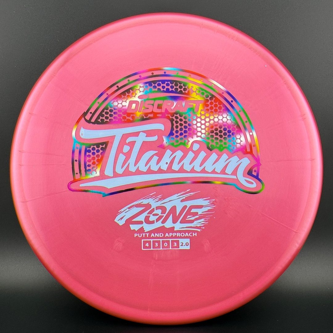 Putter de Disc Golf Titanium Zone - Édition Retirée