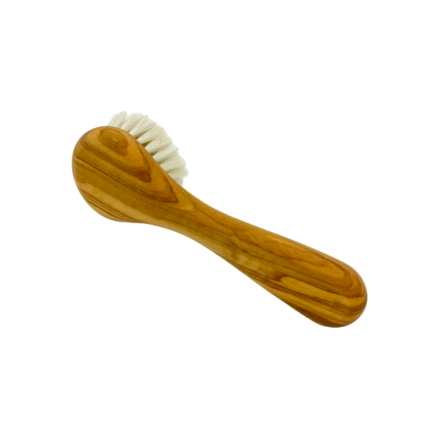 Cepillo Facial y Corporal de Madera de Olivo Dural con Pelo de Cabra Natural