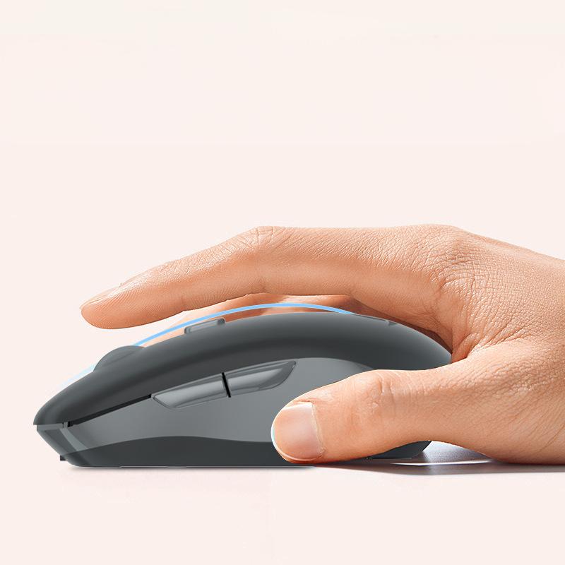New C4025 the third mock examination mouse Bluetooth dual mode wireless mouse rechargeable notebook office game - Korvel