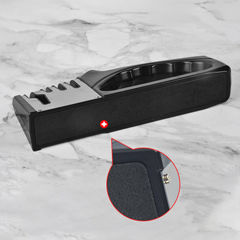 4 - stage kitchen knife sharpener, multifunctional, portable, non - slip base, kitchen gadget - Korvel