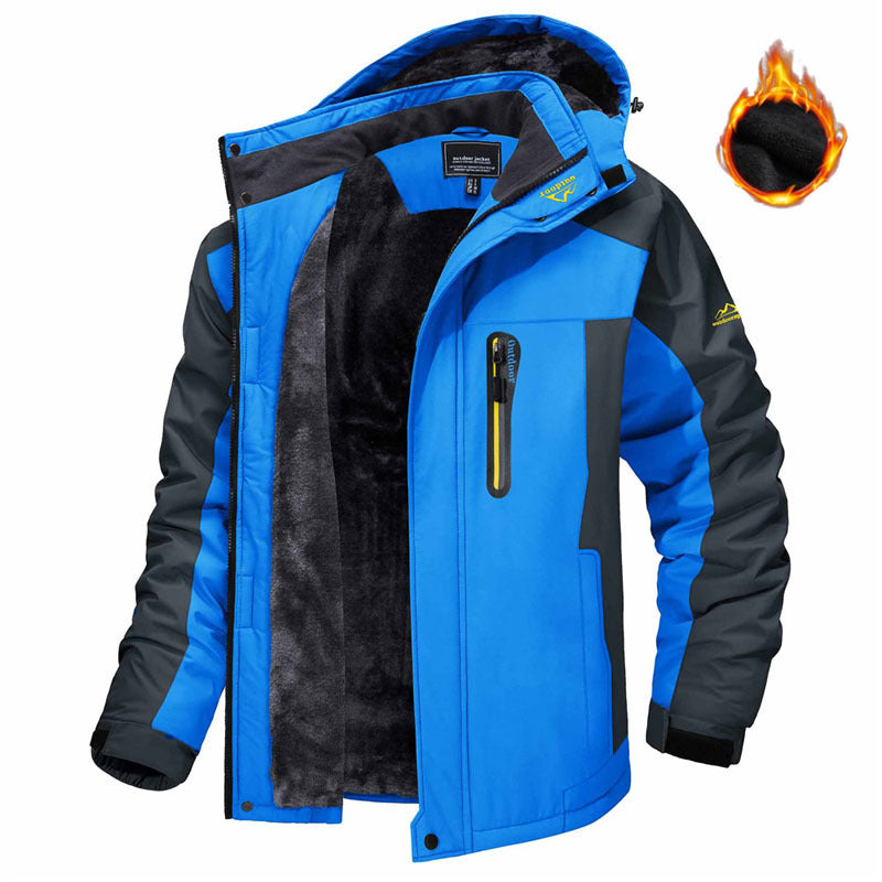 Premium Windproof Long Sleeve Puffer Jacket