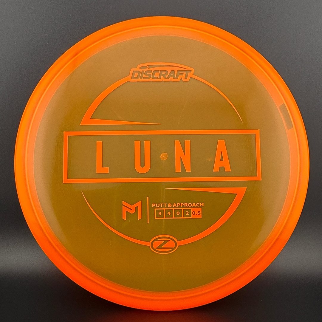 Discraft Z Luna Disc Golf Putter - Paul McBeth Edition