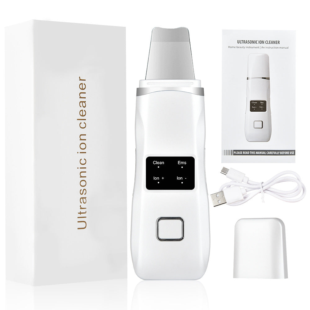 Ultrasonic Peeling Machine HailiCare Positive And Negative Ions Red And Blue Light To Remove Blackheads And Acne Beauty Instrument - Korvel