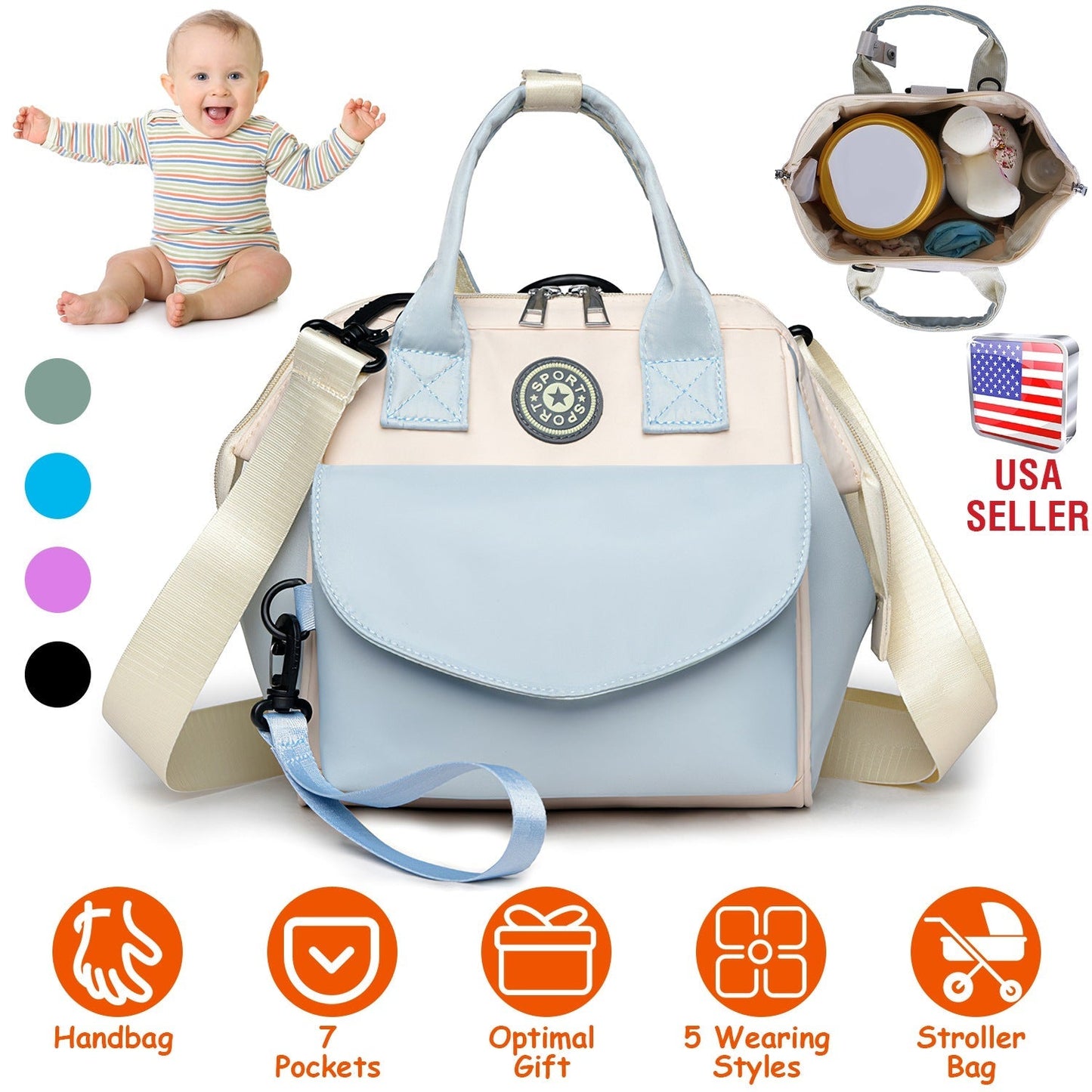 GBruno Baby Nappy Diaper Bag