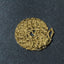 14k Yellow Gold Diamond Cut Fancy Links Pendant Chain