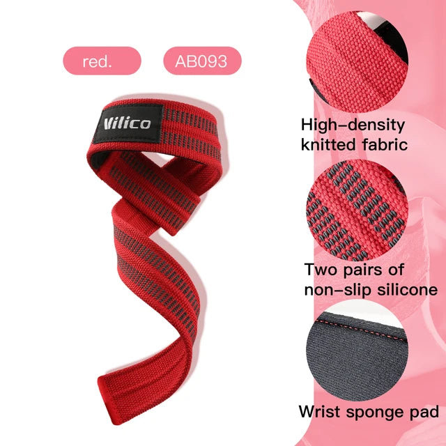 Hard Pull Assist Belt Fitness Gloves Weightlifting Pull Up Assist Grip Belt - Korvel