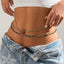 Ethnic Style Double-Layer Rice Bead Waist Chain