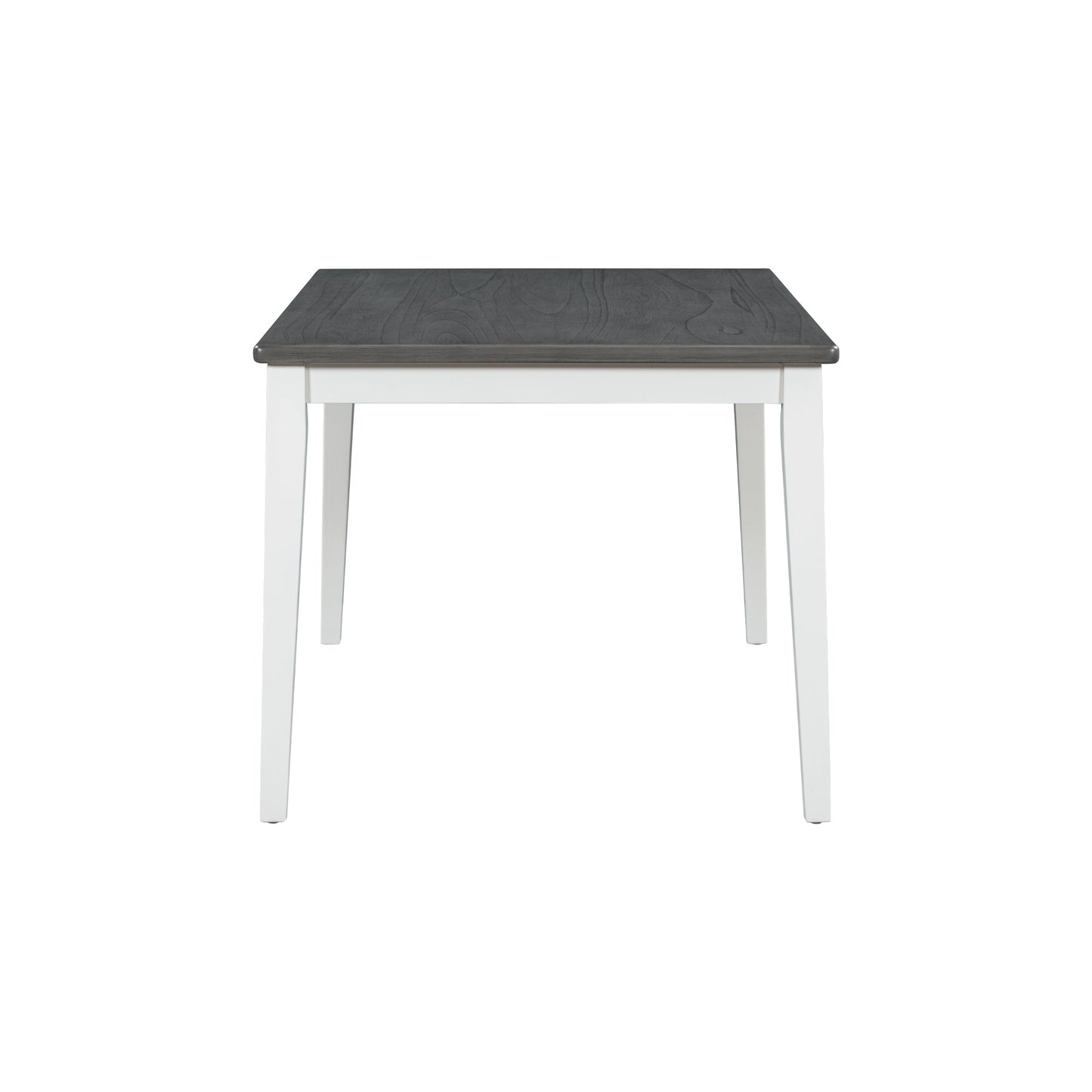 Ensemble de salle à manger TREXM Classic 6 pièces - Blanc et gris
