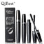 Conjunto de Máscara 3D Qibest - Tubo Negro Grueso y Delgado