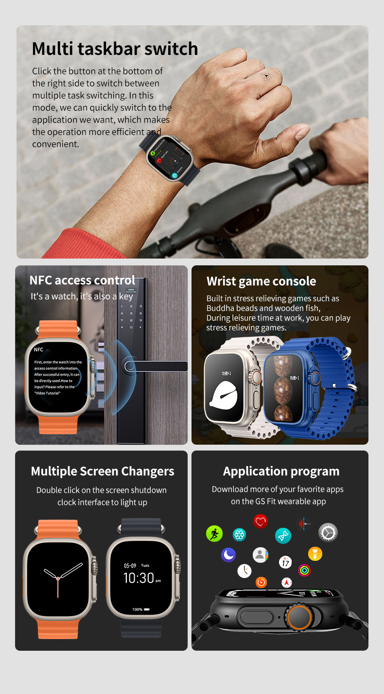 M9 Ultra Max Smart Bracelet