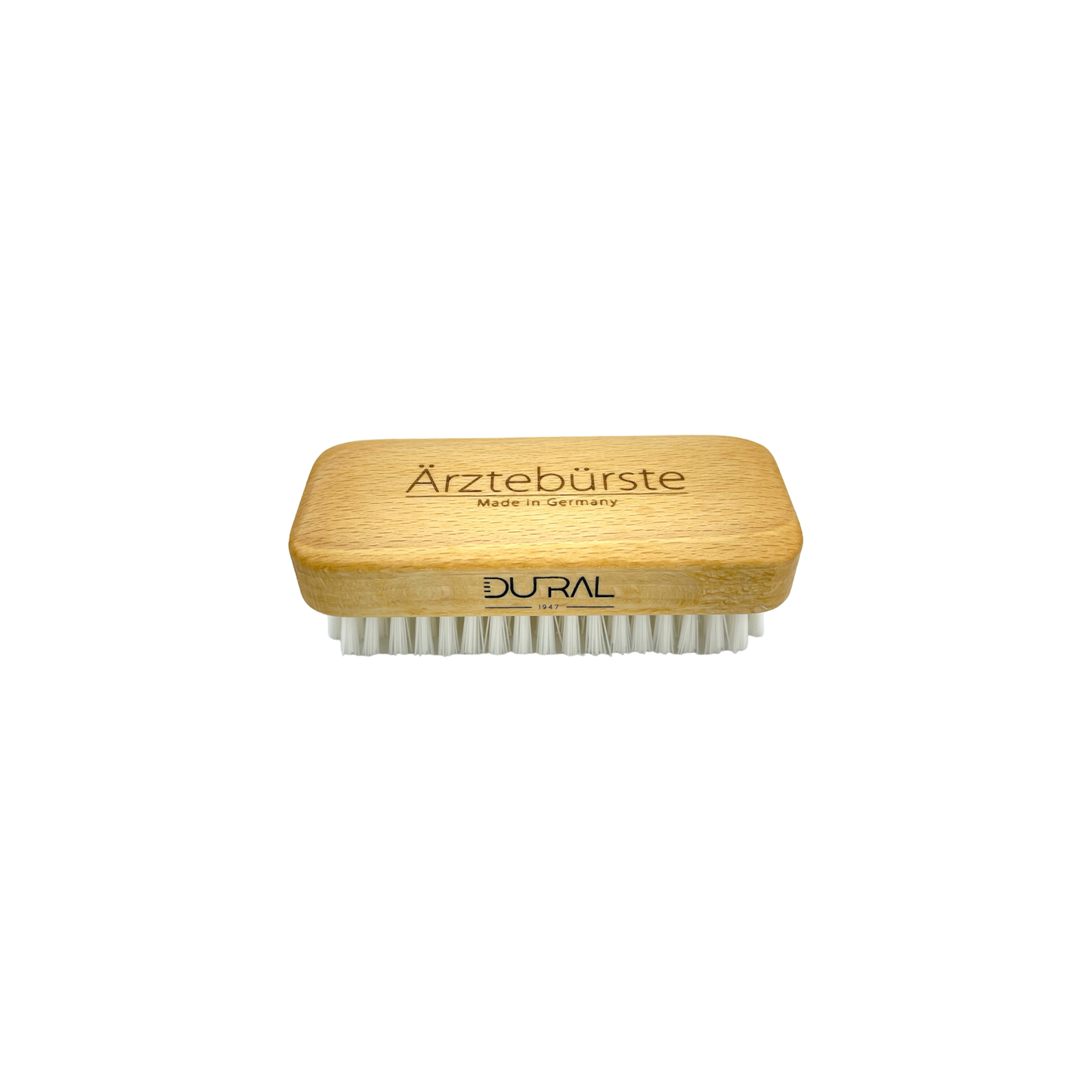 Brosse à mains et ongles en bois de hêtre Dural avec poils en nylon - 7 rangées