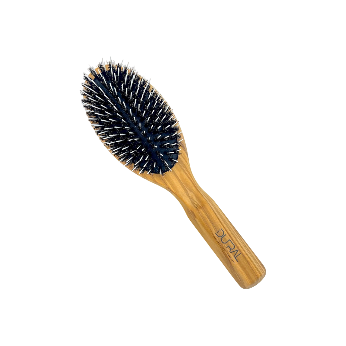 Dural Olive Wood Paddle Hairbrush with Boar Bristles
