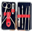 Dural Manicure Pedicure Kit Red SE-202 3oz