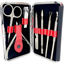Kit de Manicura y Pedicura Dural Rojo SE-202 3oz