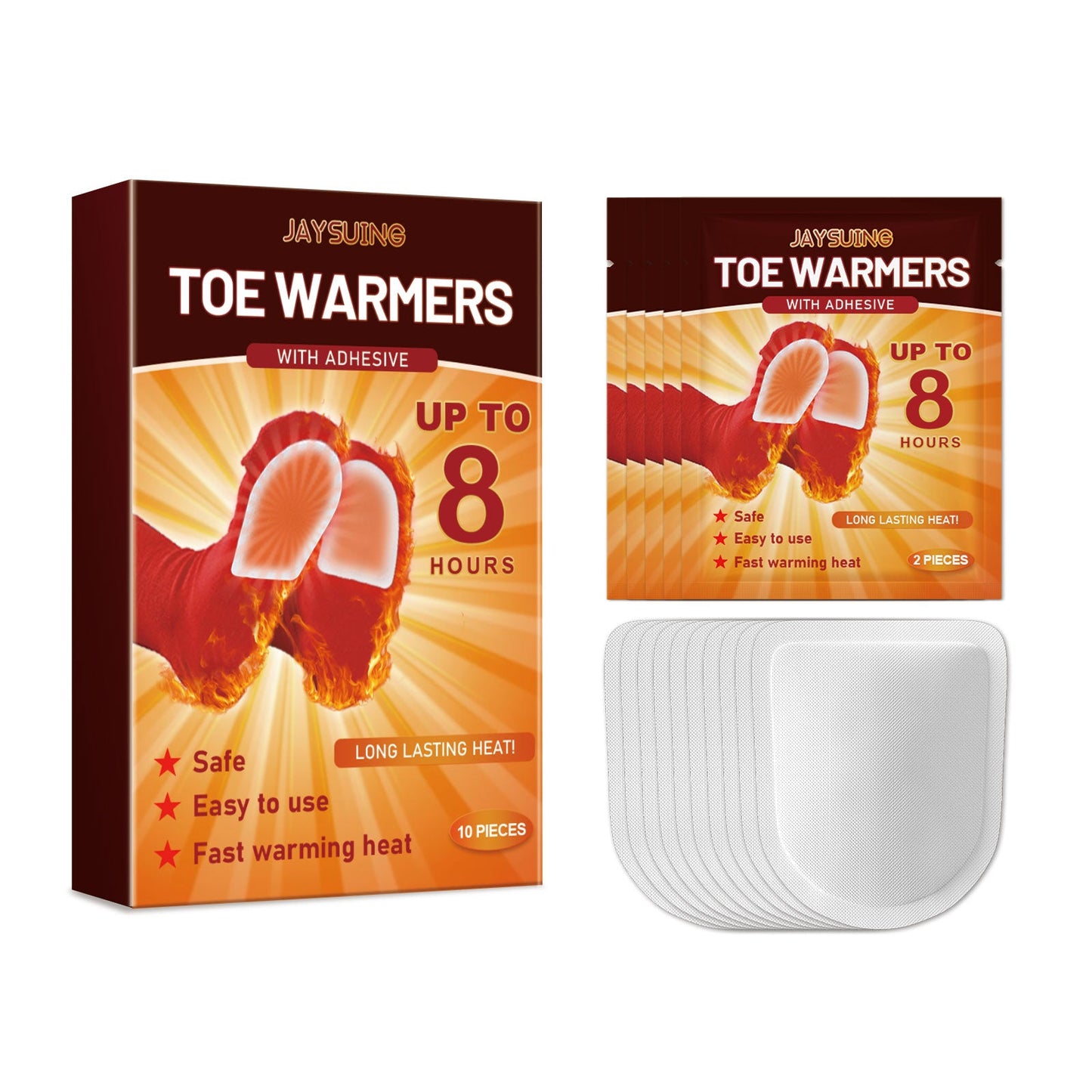 Self-Heating Portable Foot Warmer Pad for Comfort