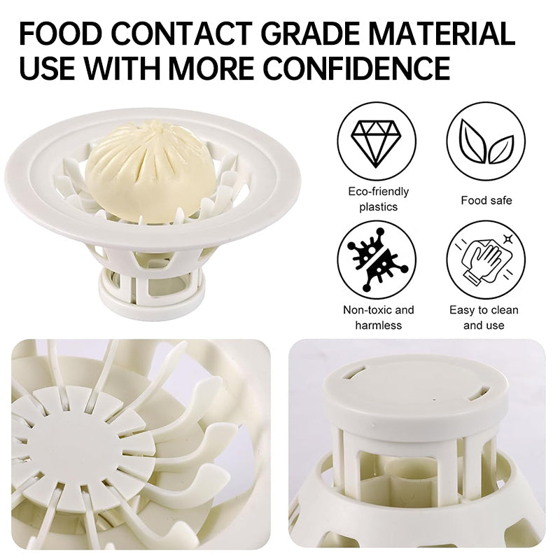 Fabricante de Baozi y Dumplings de Plástico - Herramienta de Cocina Fácil