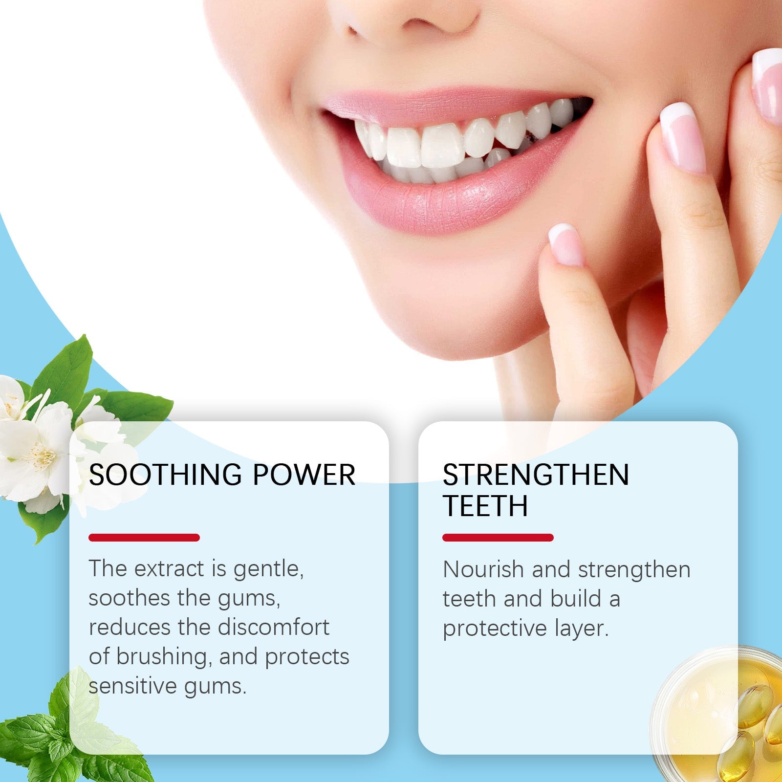 Cleaning Toothpaste, Gentle Cleaning Care For Teeth Care Odor Fresh Remove Stains Mint Toothpaste - Korvel