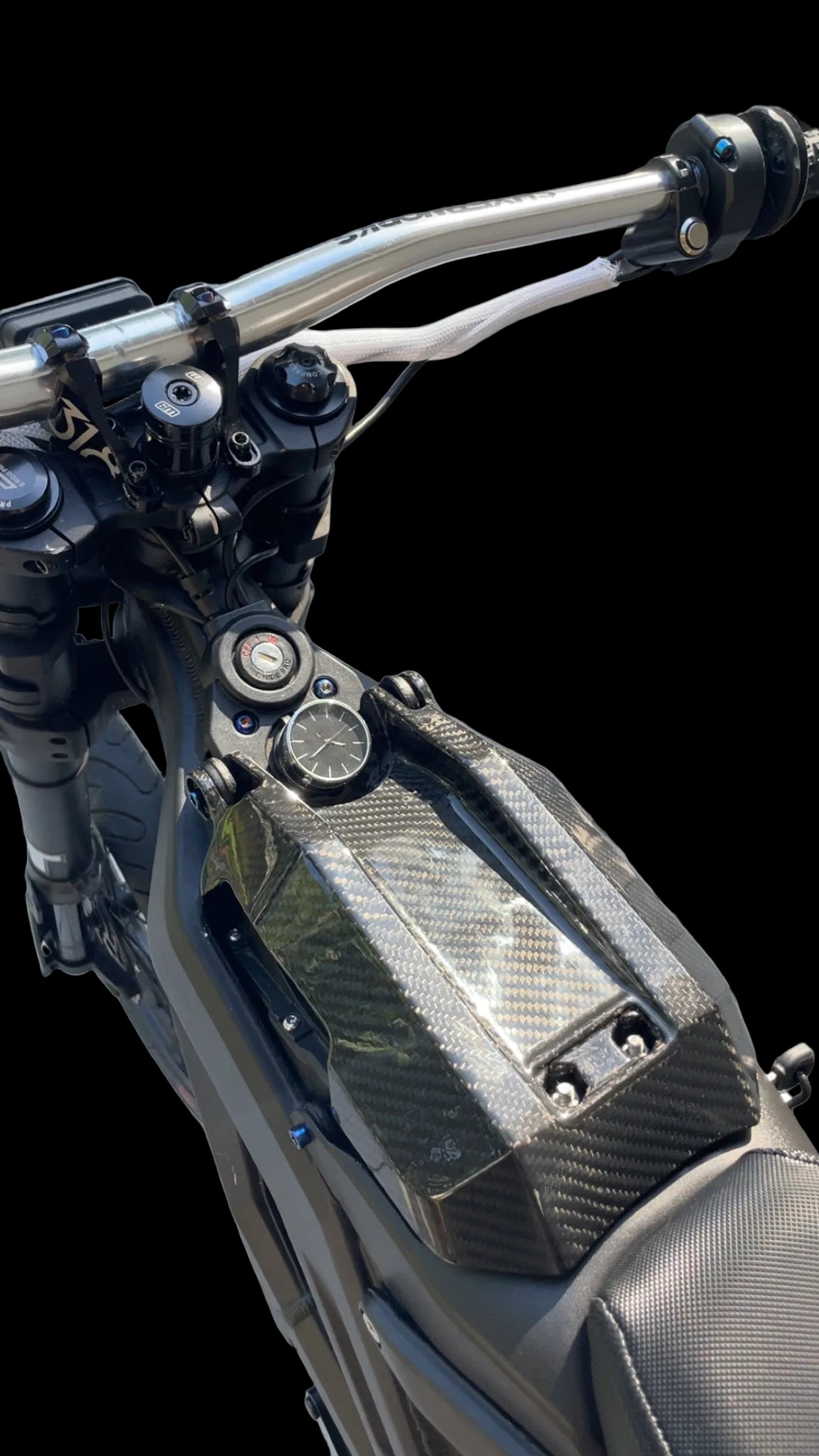 Couvercle de batterie Carbon Fiber Eride Pro
