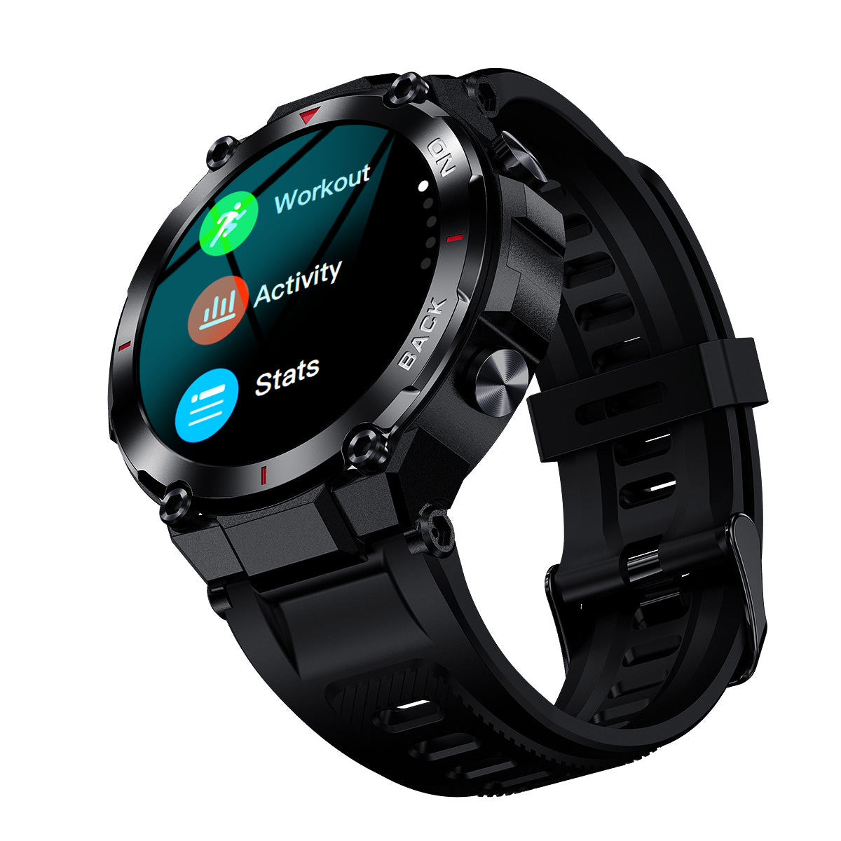 K37 smart watch GPS positioning exercise health heart rate monitoring female physiological cycle reminder - Korvel