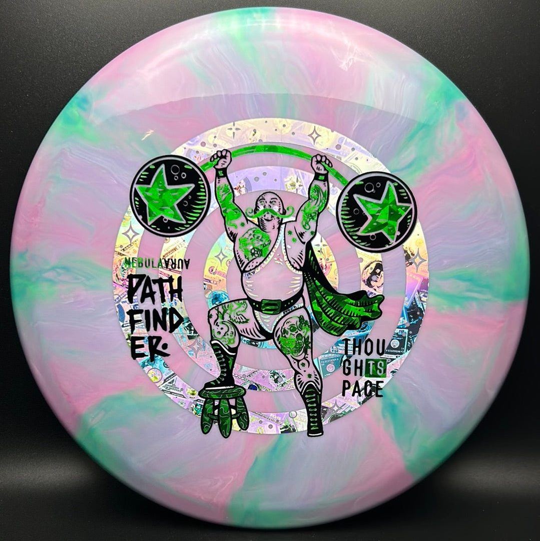 Disco Nebula Aura Pathfinder - Diseño Strongman