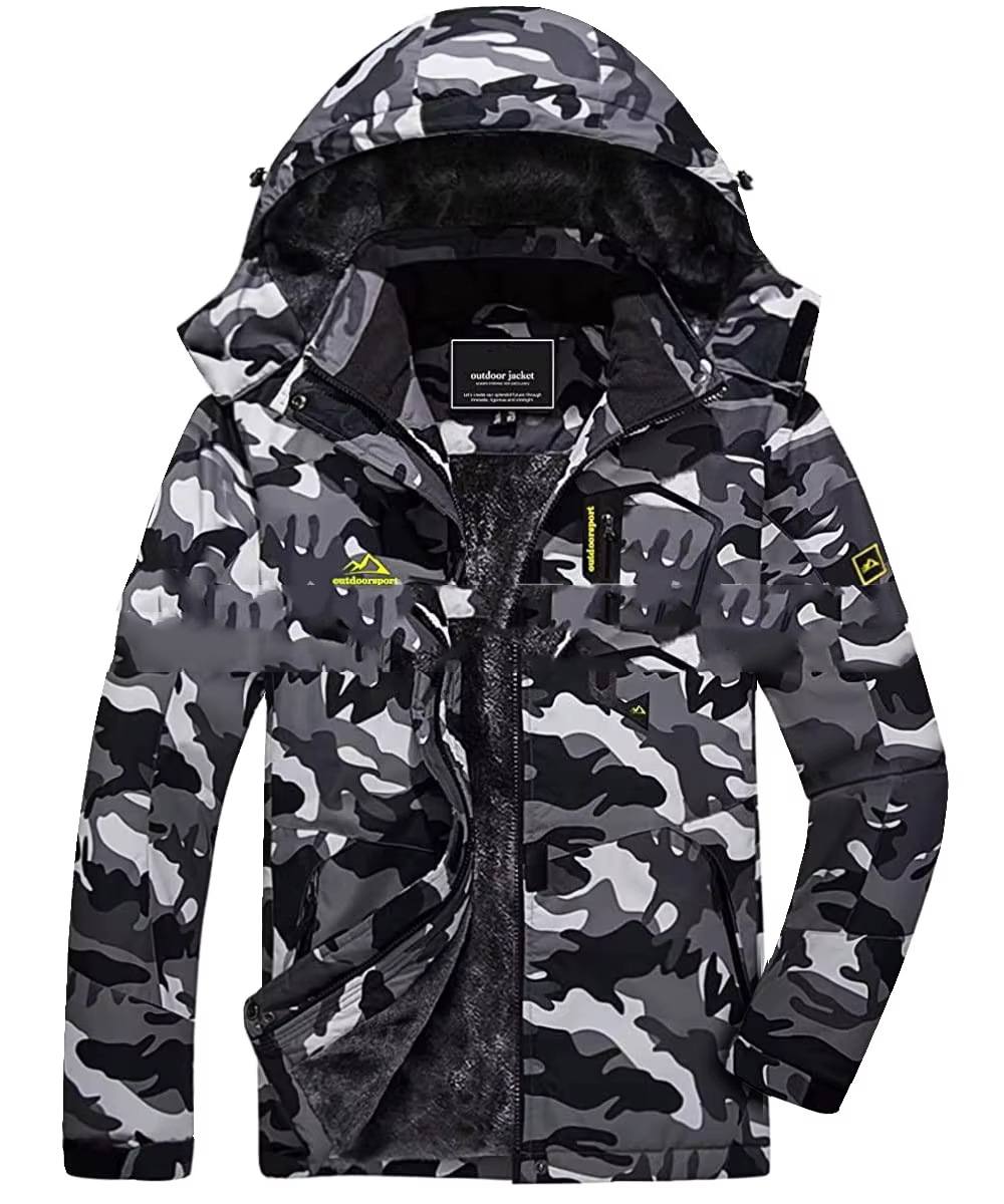 Premium Waterproof Hooded Men's Sport Jacket
