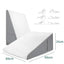 Triangle sponge cushion, headboard pillow, elderly care sofa backrest cushion, waist protection, half lying, half lying, sloping pillow - Korvel