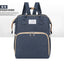 Portable Foldable Bed Mommy Bag For Going Out Lightweight And Large Capacity Mother And Baby Bag Backpack - Korvel