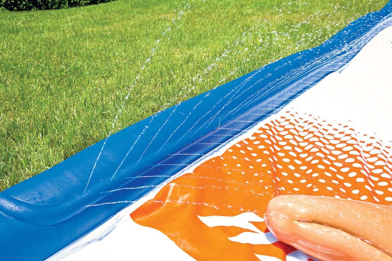 WOW Sports Mega Toboggan Aquatique de Jardin 25' x 6'