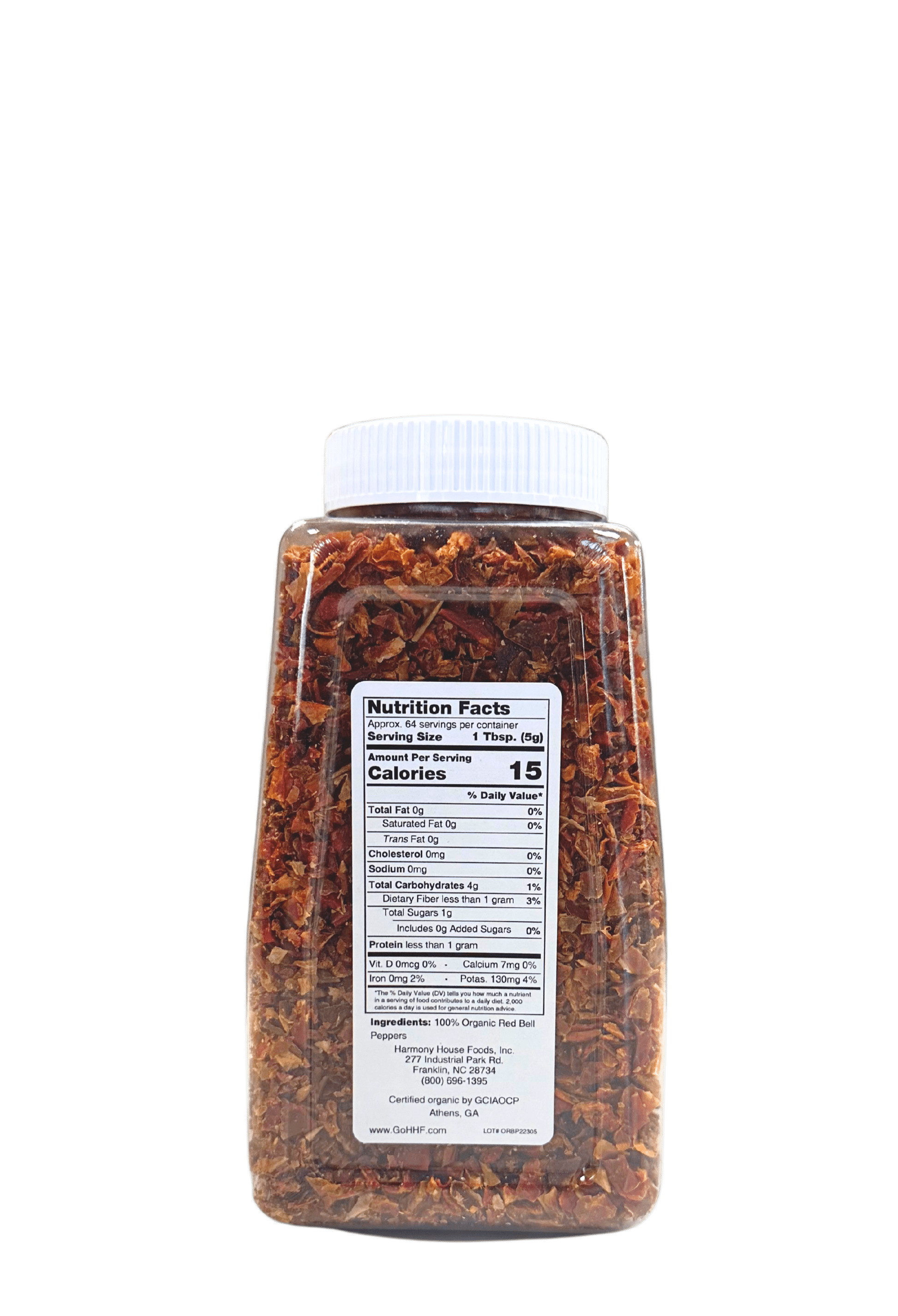 Organic Dried Red Bell Pepper - Sweet & Versatile - Korvel