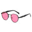 Elegant Metal Round Frame Sunglasses with UV Protection
