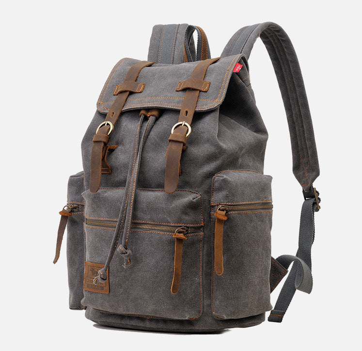 Sac à dos de randonnée vintage grande capacité
