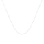 Solid 10K Yellow Gold 0.5mm Slim Rope Chain Necklace - 18"