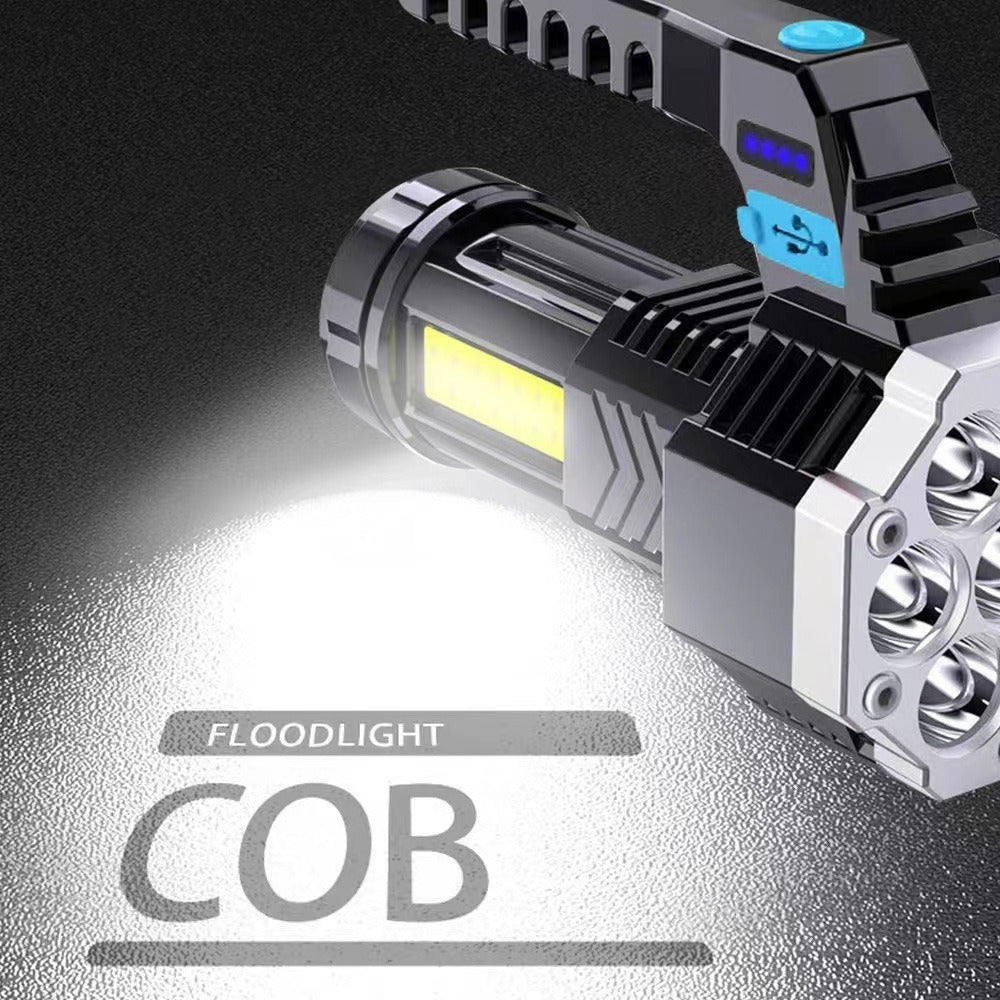 High Power USB Rechargeable Handheld LED Flashlight