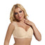 Smooth thin bra front buckle sexy gathering without steel ring adjustment women's underwear - Korvel