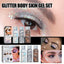 Glitter Body Skin Gel, Makeup Fish Scale Glitter Gel Glitter Stage Show Makeup Props Eyeshadow - Korvel