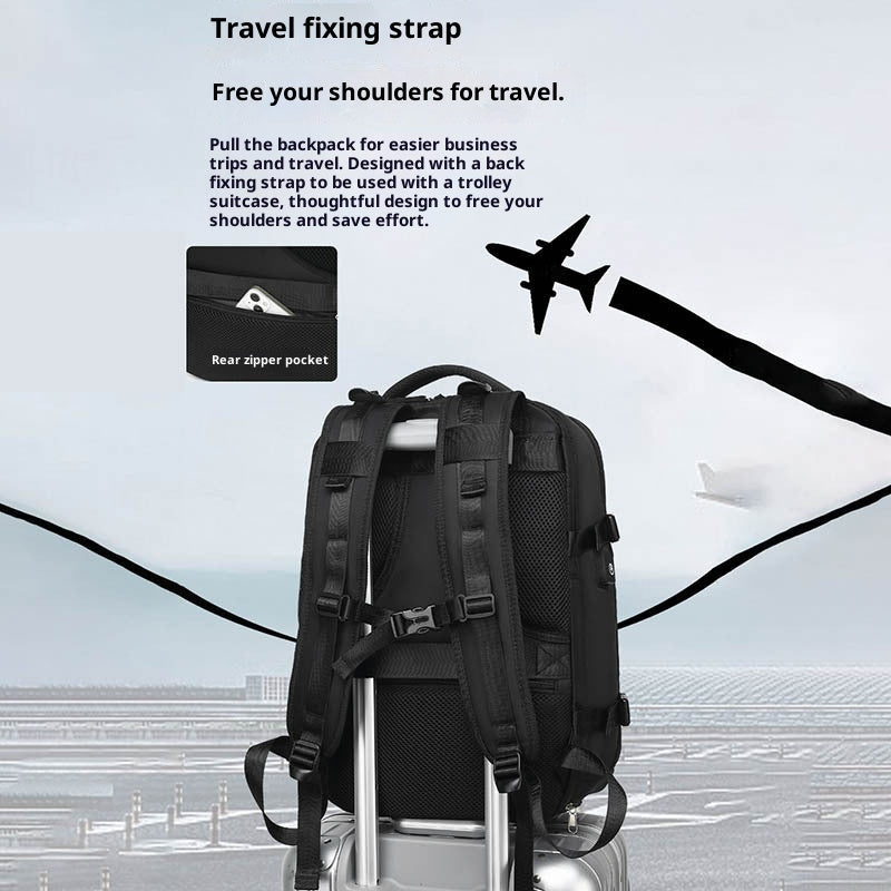 Premium Waterproof Vacuum-Compression Business Backpack