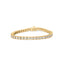 10K Yellow Gold 4.00 Cttw Diamond Tennis Bracelet