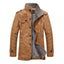 Chaqueta Bomber de Cuero de Piel de Hombre