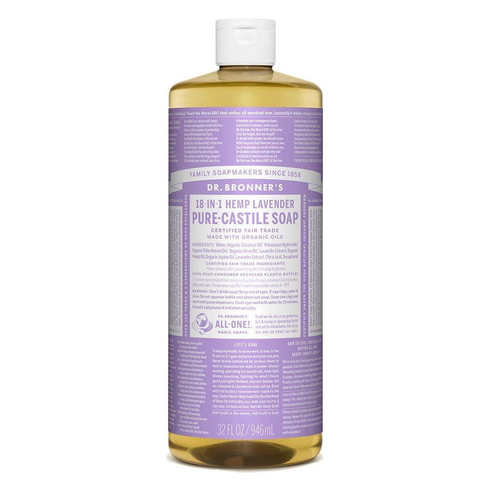 Savon Liquide Bio à la Lavande de Dr. Bronner - 32 fl oz