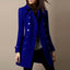Ladies Spring Long Wool Trench Coat