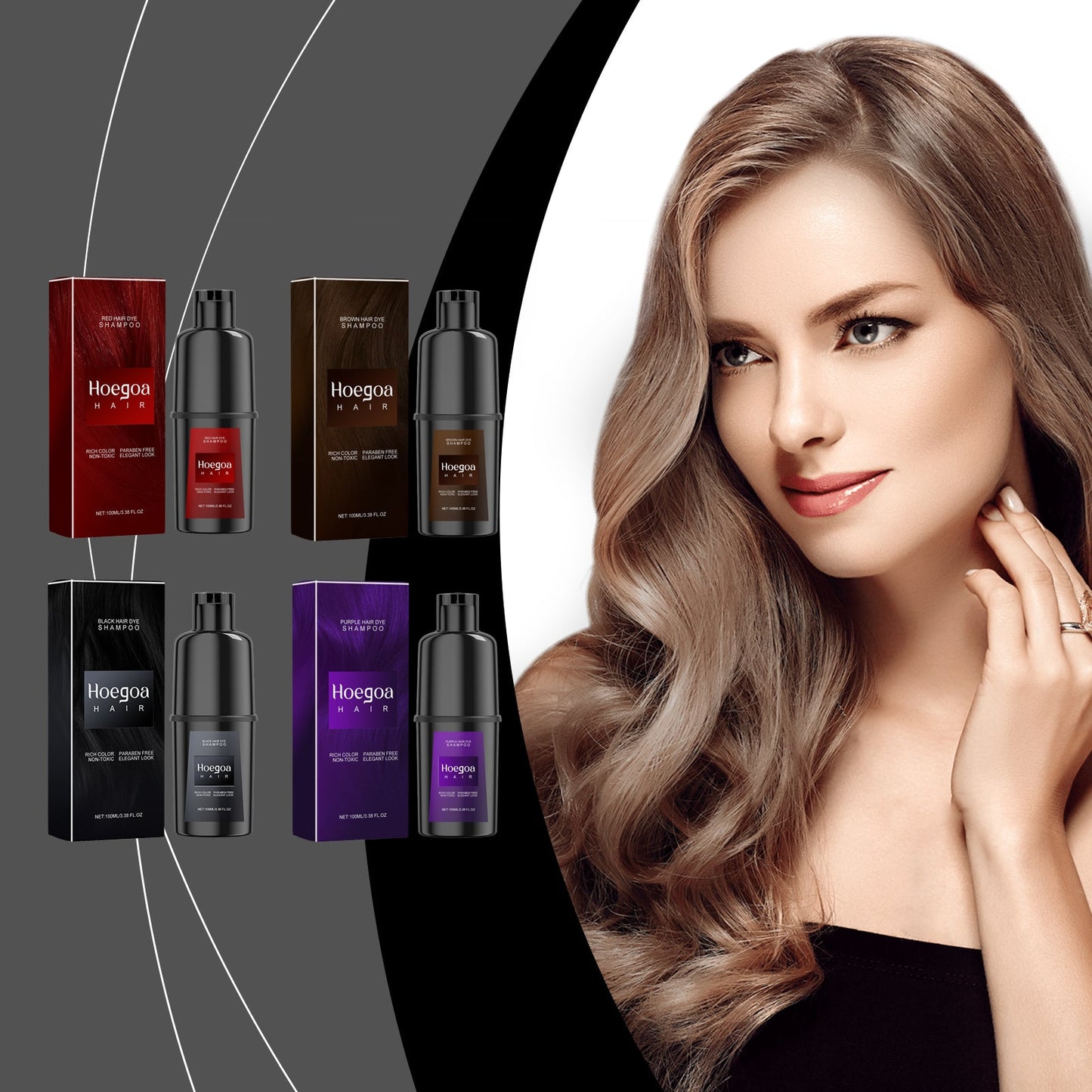 Champú Suave de Larga Duración para Color Vibrante