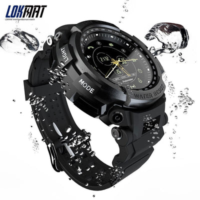 LOKMAT Sport Smart Watch Professional 5ATM Waterproof Bluetooth Call Reminder Digital Men Clock SmartWatch For ios and Android - Korvel