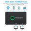 USB 3.0 4-Port Switcher Adapter for Computer Peripherals