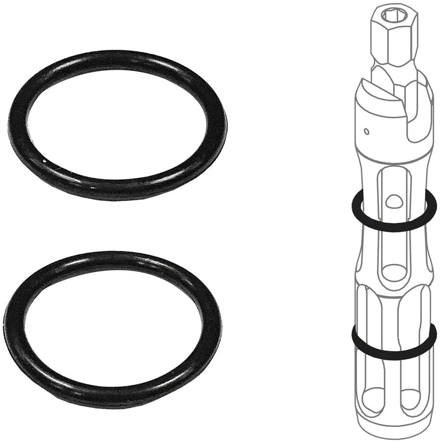 O-Rings pour le conducteur de bit hexagonal du système EnCase de Wolf Tooth