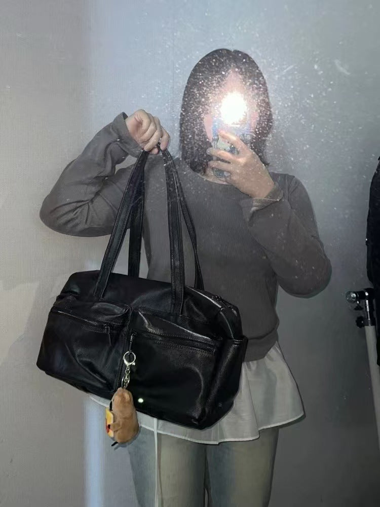 Bolsa de Hombro de Viaje Minimalista de Gran Capacidad Commute