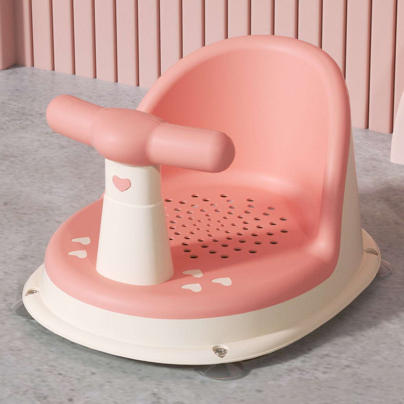 Baby shower chair children's shower artifact shower bench adjustable seat support baby bathtub bracket anti slip shower bench - Korvel